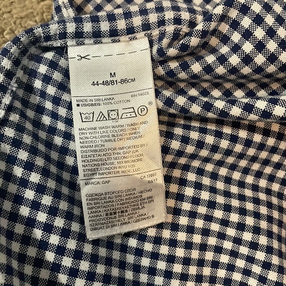Gap Oxford Plaid Shirt - Picture 3 of 4